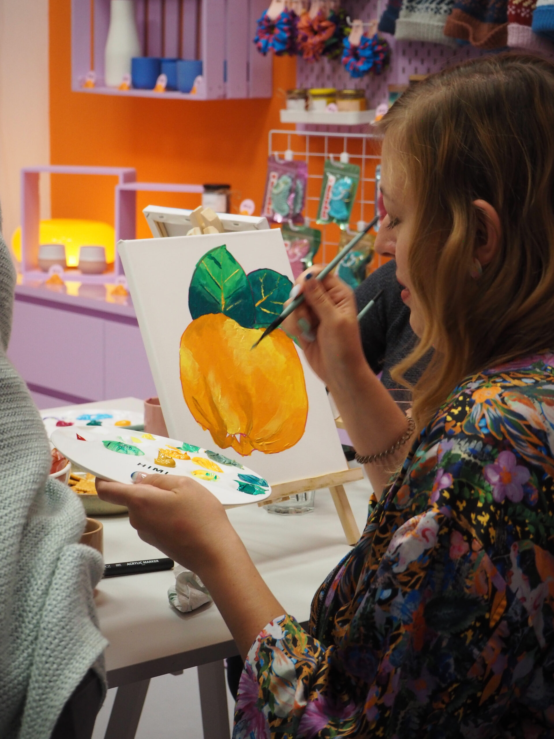 Malowanie przy winie