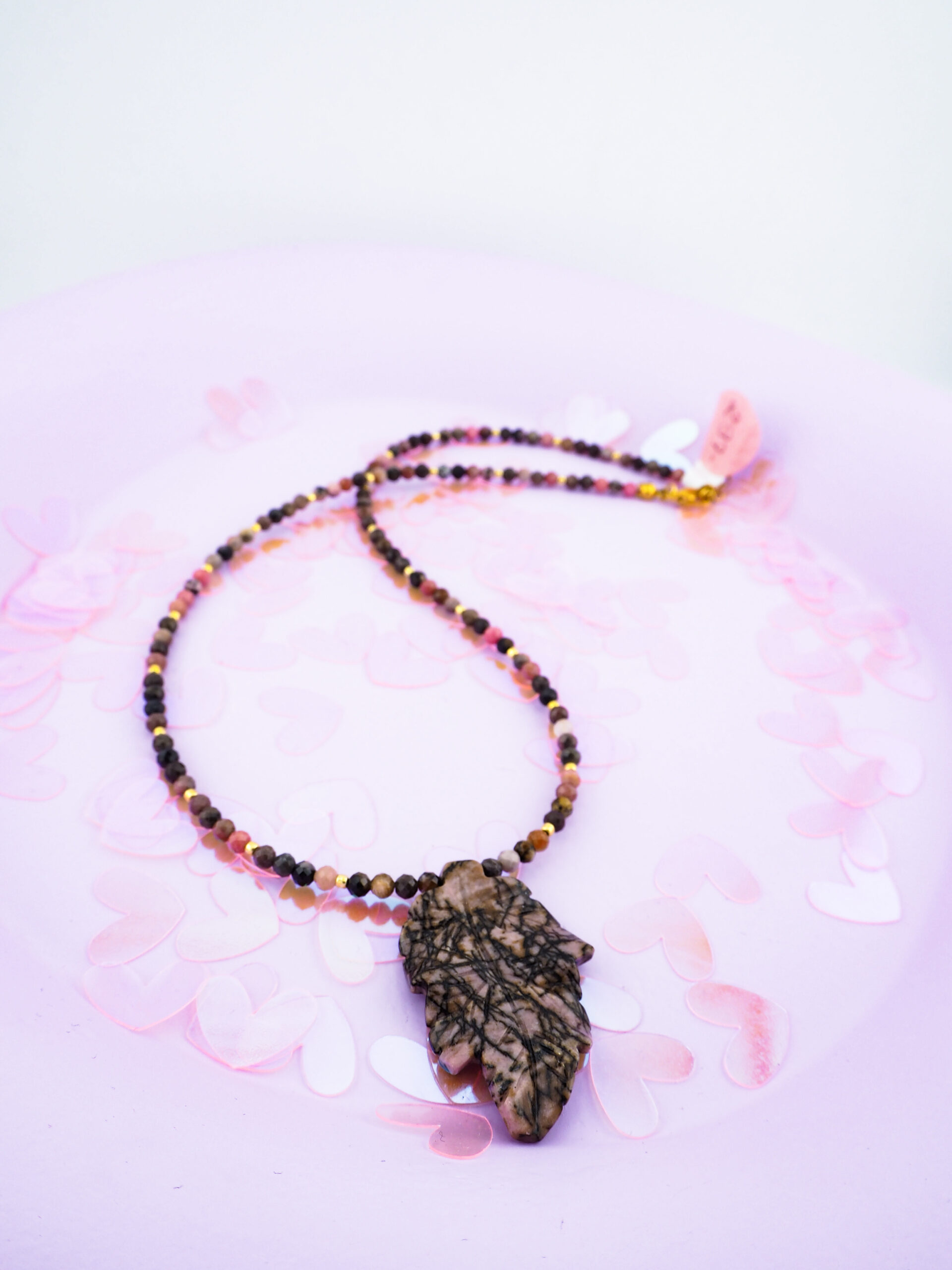 naszyjnik z kamieni naturalnych z miłości shop