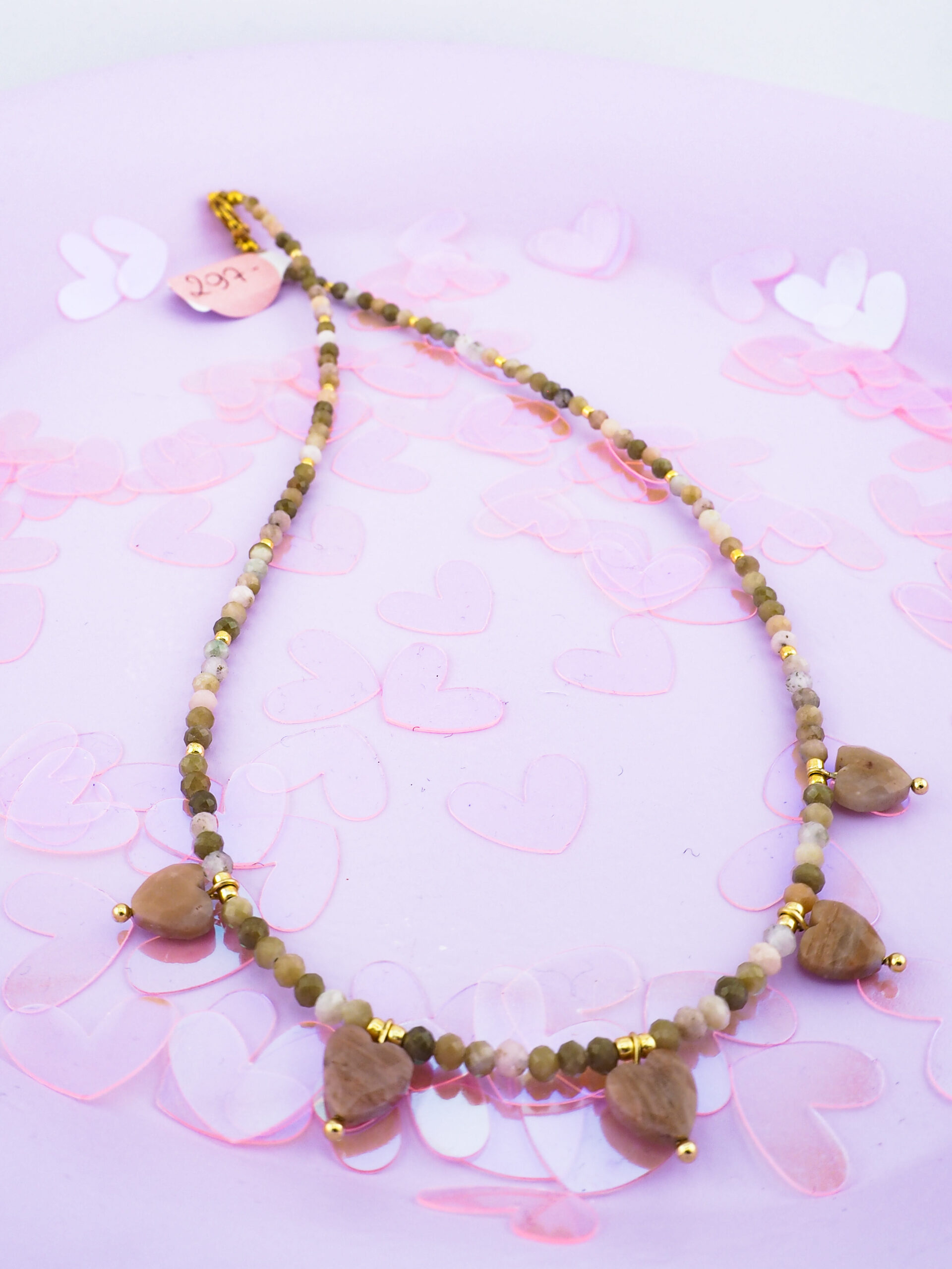 naszyjnik z kamieni naturalnych z miłości shop