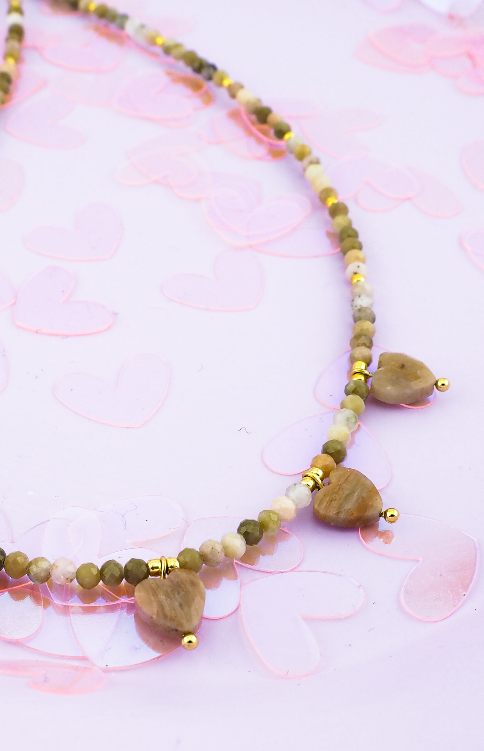 naszyjnik z kamieni naturalnych z miłości shop