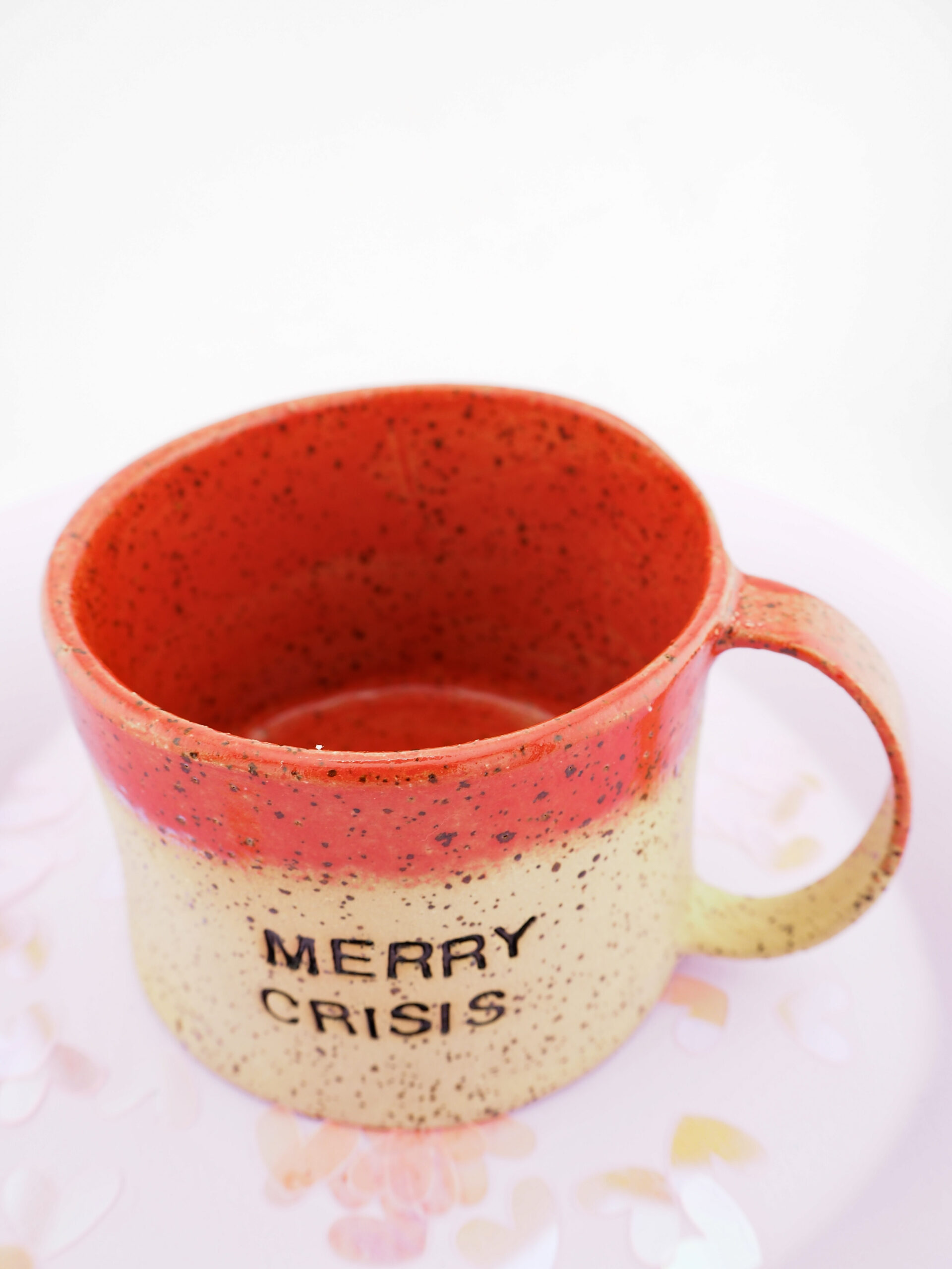 kubek świąteczny z dowcipnym napisem Monifaktura Z Miłości