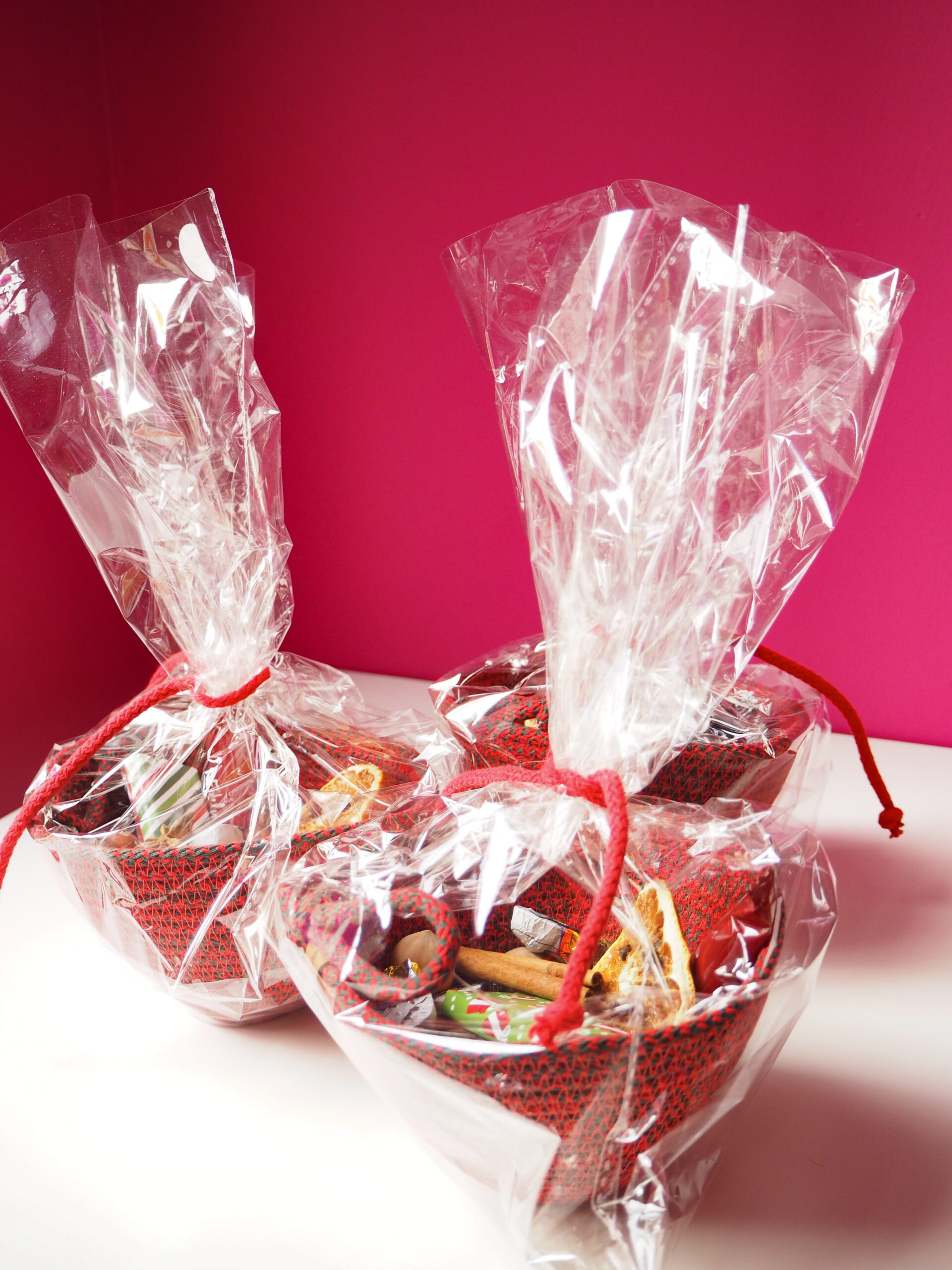 koszyk prezentowy z sznurka Lubię to tworzę Z Miłości