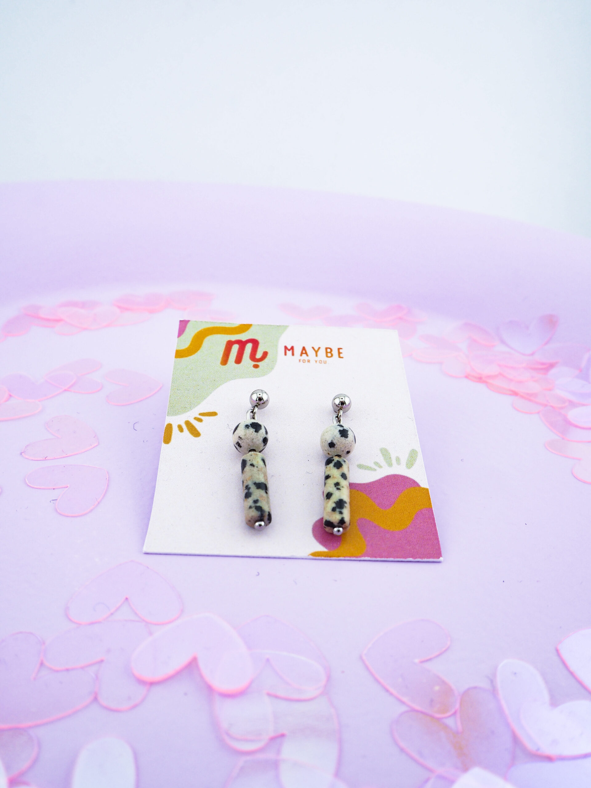 kolczyki z kamieni naturalnych z miłości shop