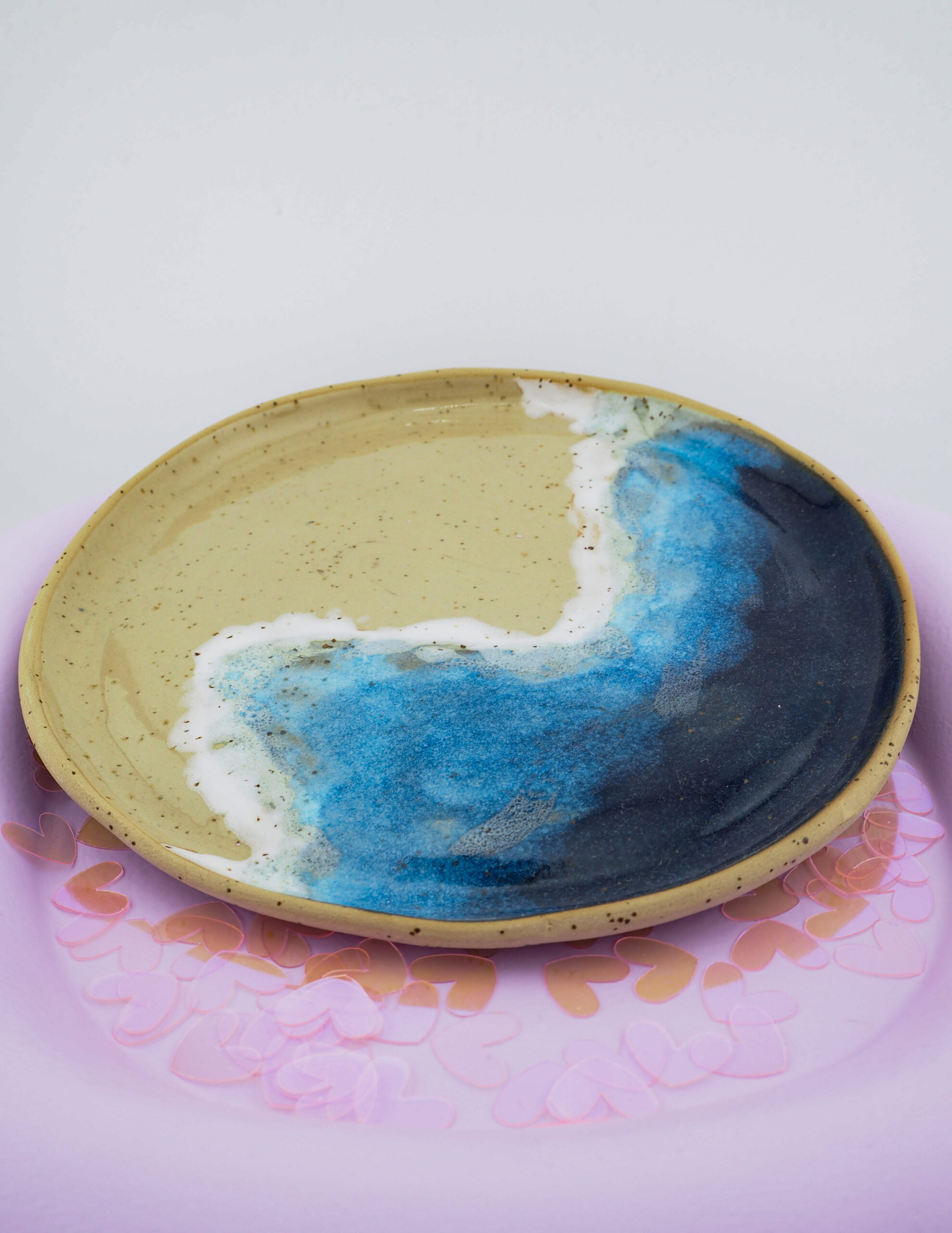 talerz ceramiczny 20 cm Z Miłości Monifaktura