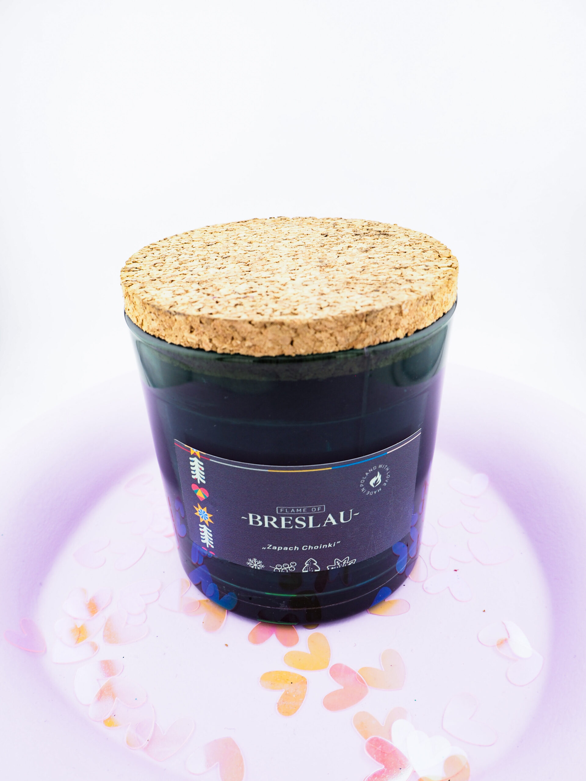 świeca sojowa zapachowa duża | Gla Magnum | Flame if Breslau | Z Miłości