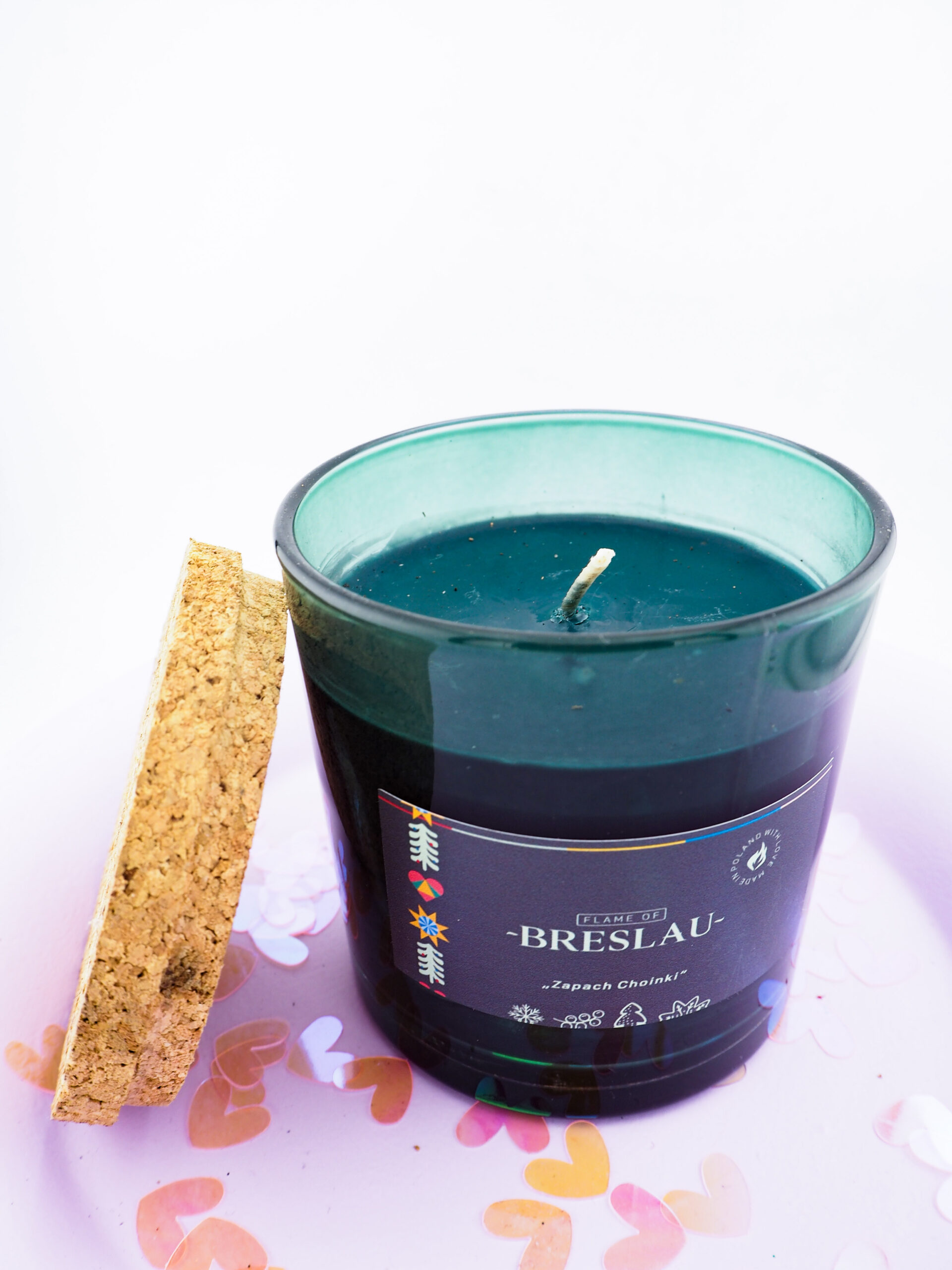 świeca sojowa zapachowa duża | Gla Magnum | Flame if Breslau | Z Miłości