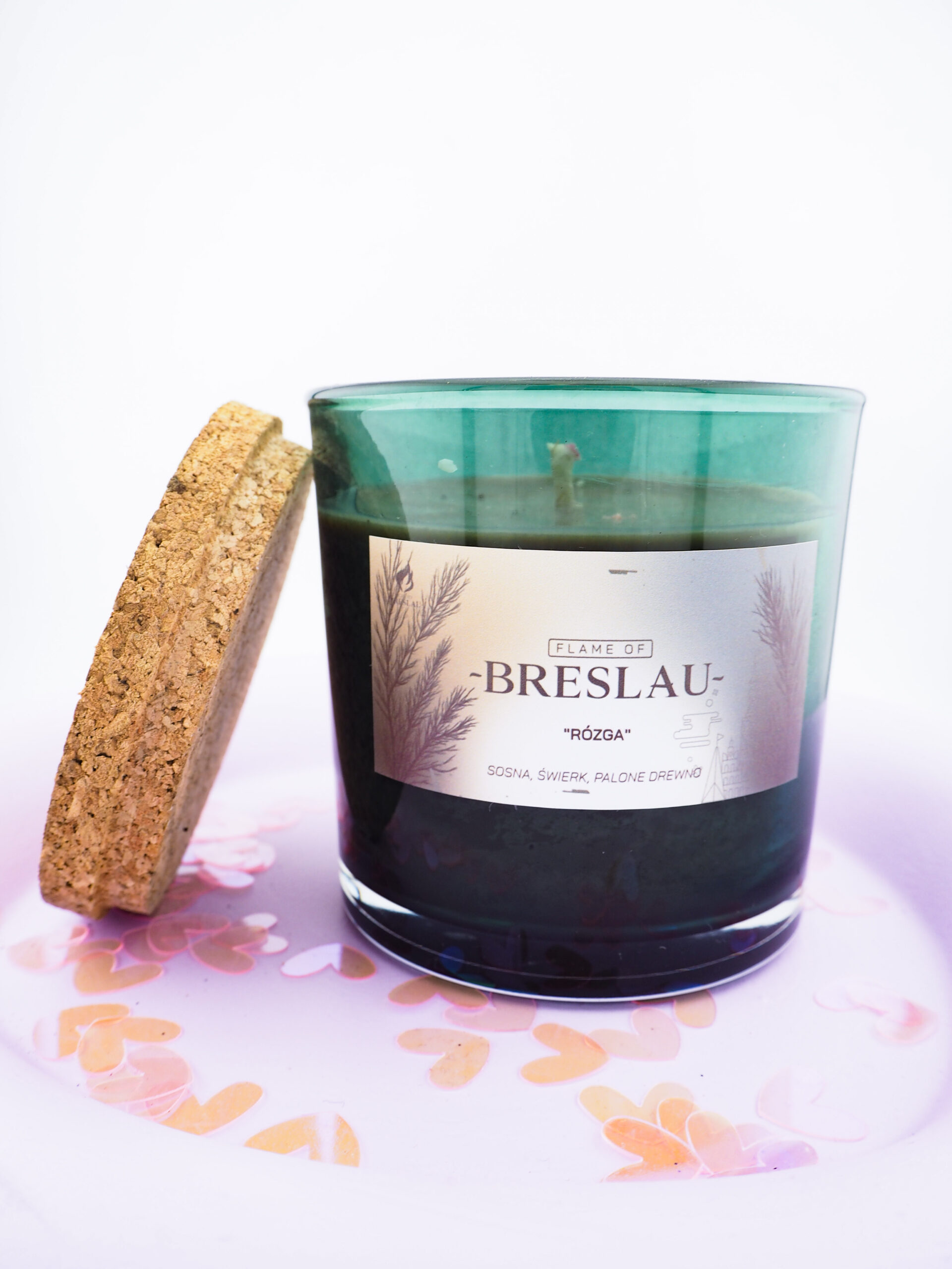 świeca sojowa zapachowa duża | Gla Magnum | Flame if Breslau | Z Miłości