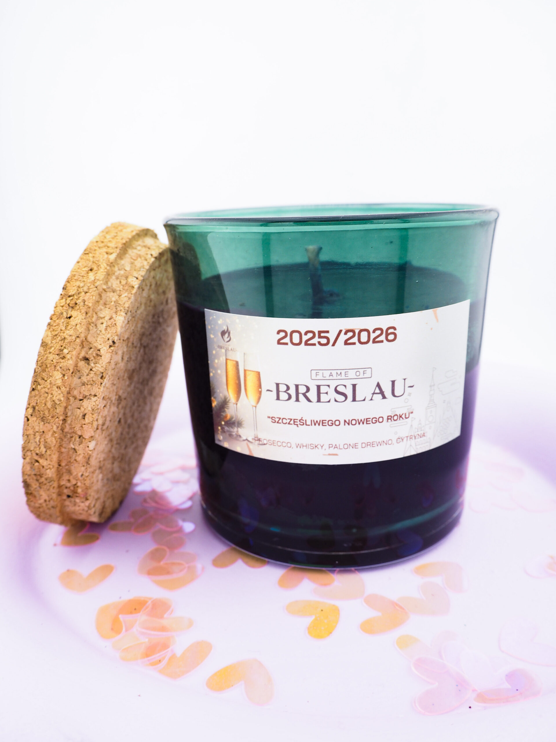 świeca sojowa zapachowa duża | Gla Magnum | Flame if Breslau | Z Miłości