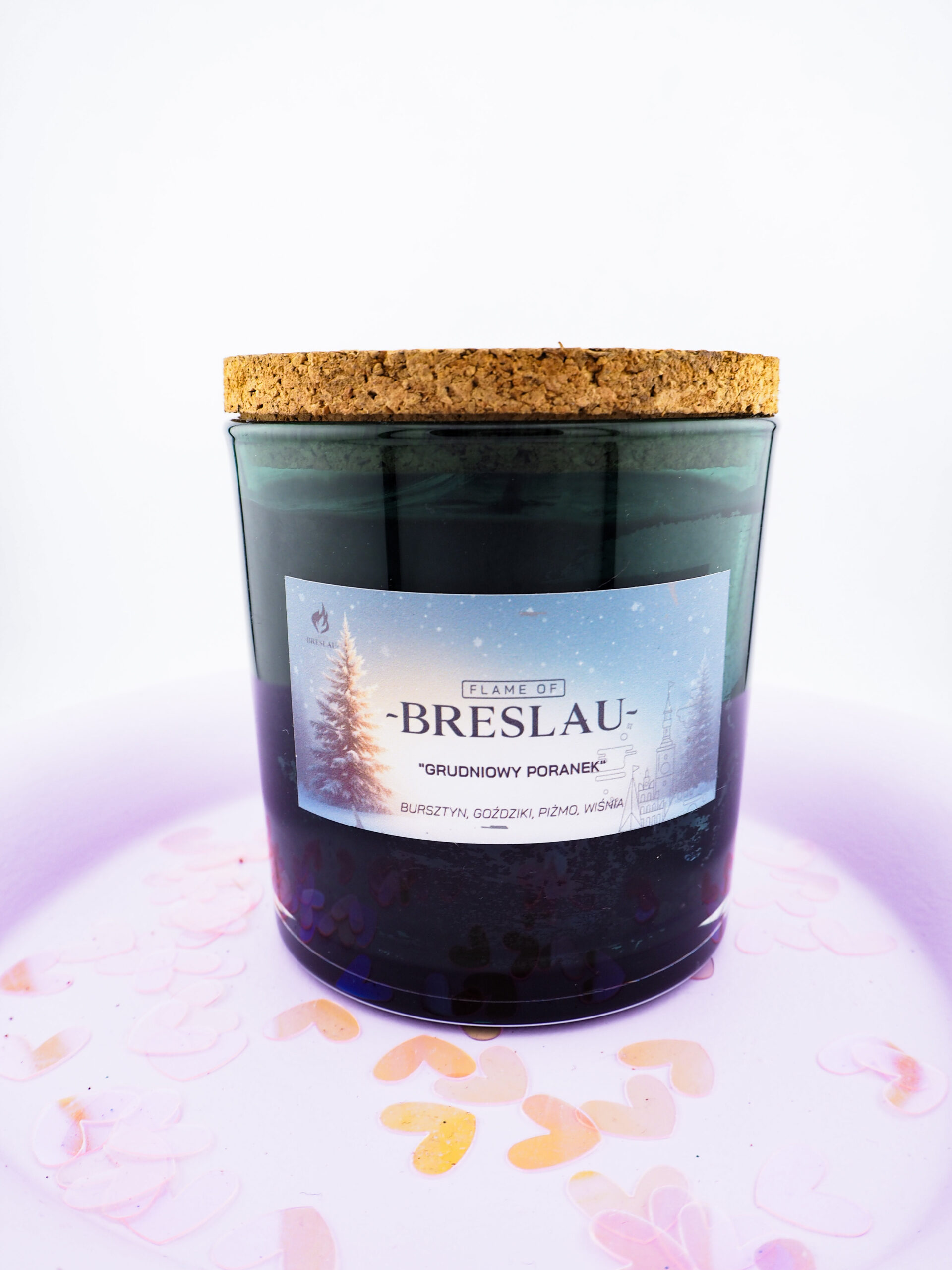 świeca sojowa zapachowa duża | Gla Magnum | Flame if Breslau | Z Miłości