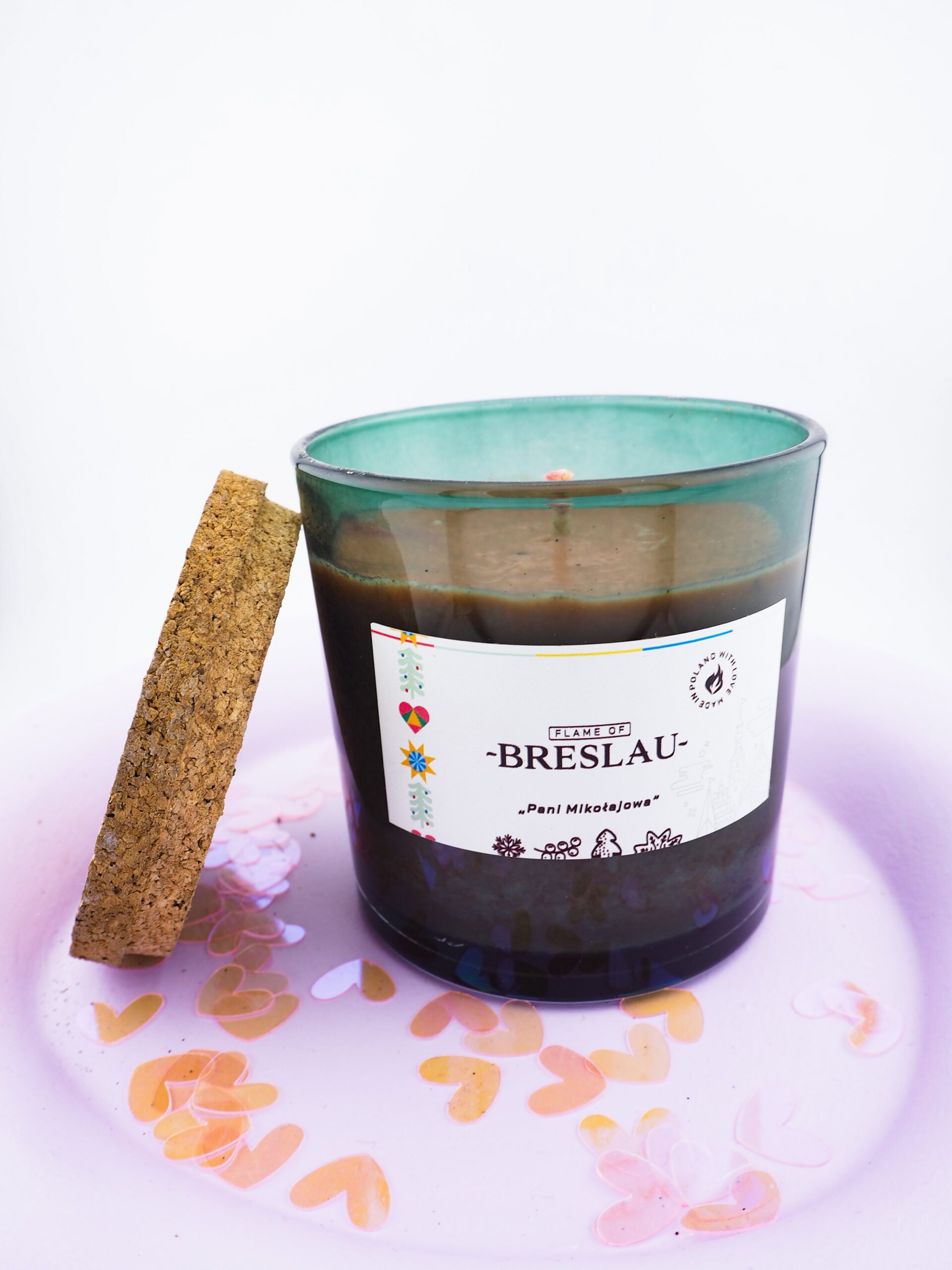 świeca sojowa zapachowa duża | Gla Magnum | Flame if Breslau | Z Miłości