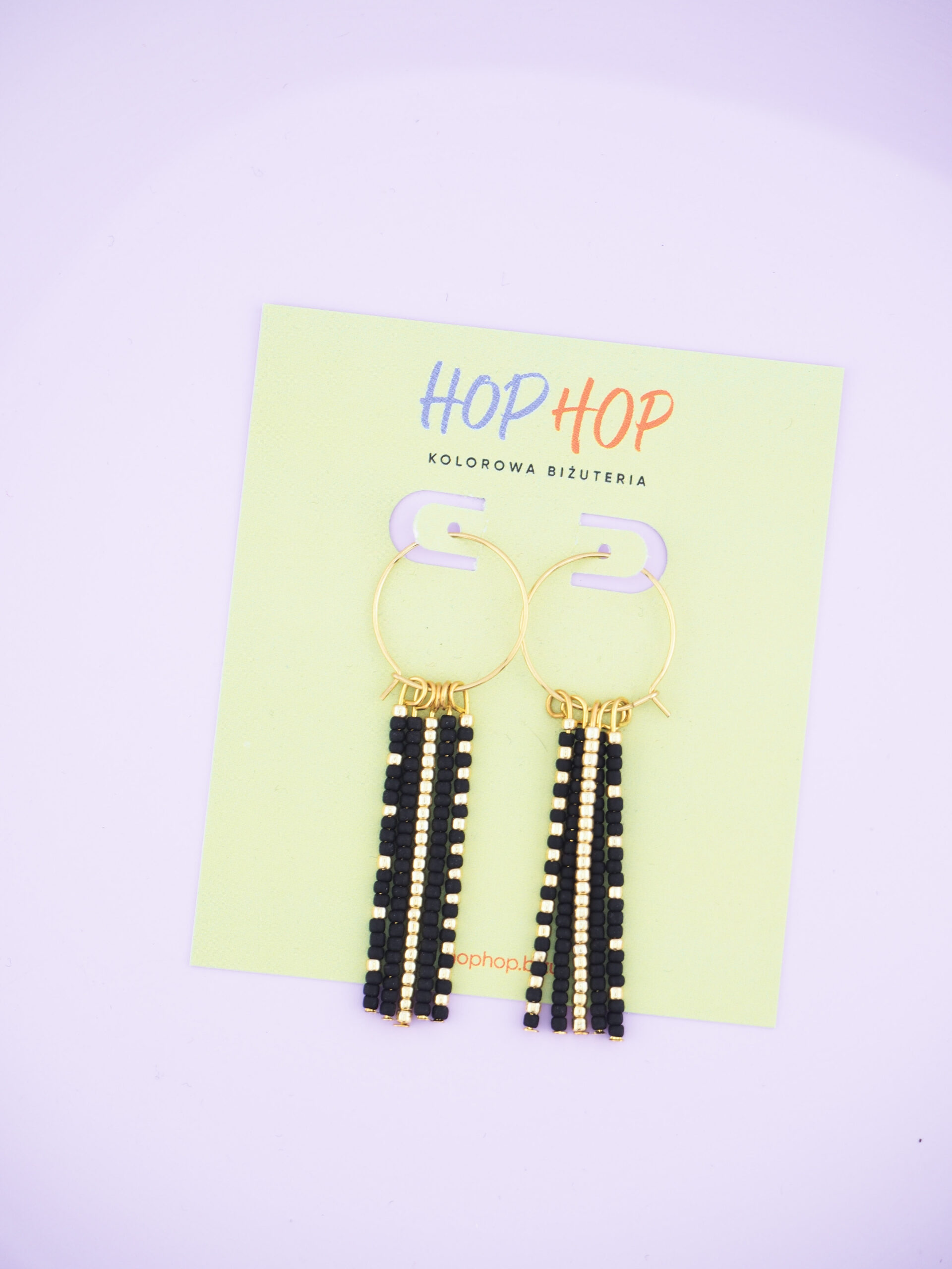 kolorowe kolczyki wiszące by Tasha | Z Miłości shop